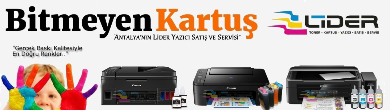 CANON BİTMEYEN KARTUŞ ANTALYA