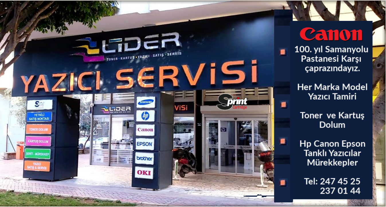  canon yazıcı servisi antalya lider yazıcı servisi